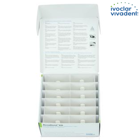 Ivoclar Accudent 12 Pack Impression Material For Edentulous 12 #ACCU 673715